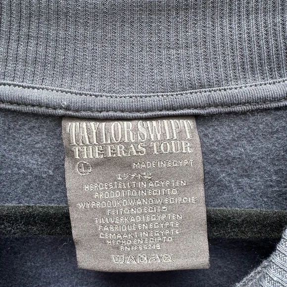 Taylor Swift Gray Crewneck Sweater - Picture 2 of 6